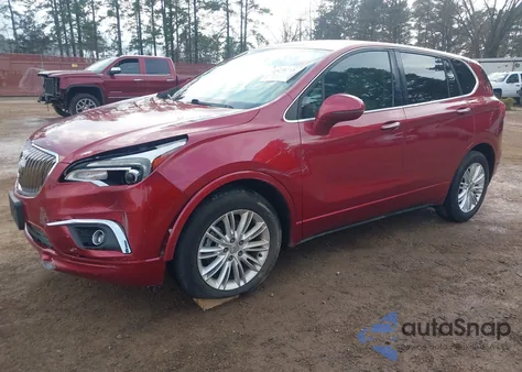 2017 Buick Envision Preferred from USA, damaged, VIN LRBFXASA5HD145233